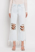 90's Vintage High Rise Crop Flare Jeans (Nashville Moon)