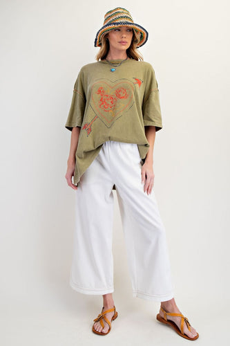 Mineral Washed Denim  (White)