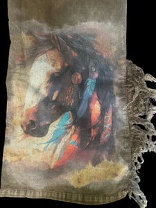 Warrior Rise Up Fringed Corduroy Pants