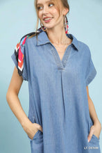 Living in Denim Midi Dress (Lt Denim)