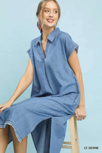 Living in Denim Midi Dress (Lt Denim)