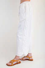 Mineral Washed Denim  (White)