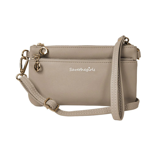 Bella Touch Screen Purse (Taupe)