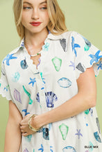 The Key Largo Scallop Dress (White)