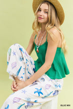The Key Largo Fringe Pants (White)