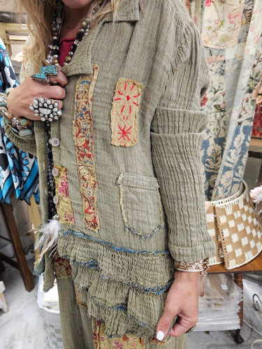 A Rare Bird Soft Ruffle Jacket