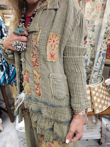 A Rare Bird Soft Ruffle Jacket