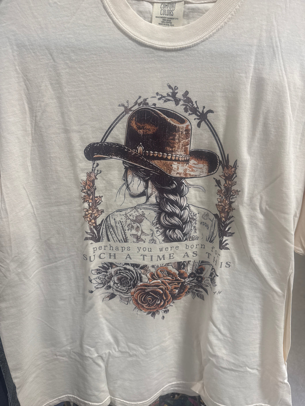 Esther T Shirt Perhaps Your Were Born (Natural)