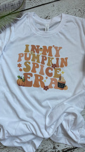 In My Pumpkin Spice Era T-Shirt (White)