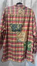 A Rare Bird Reversable Owl Plaid Top