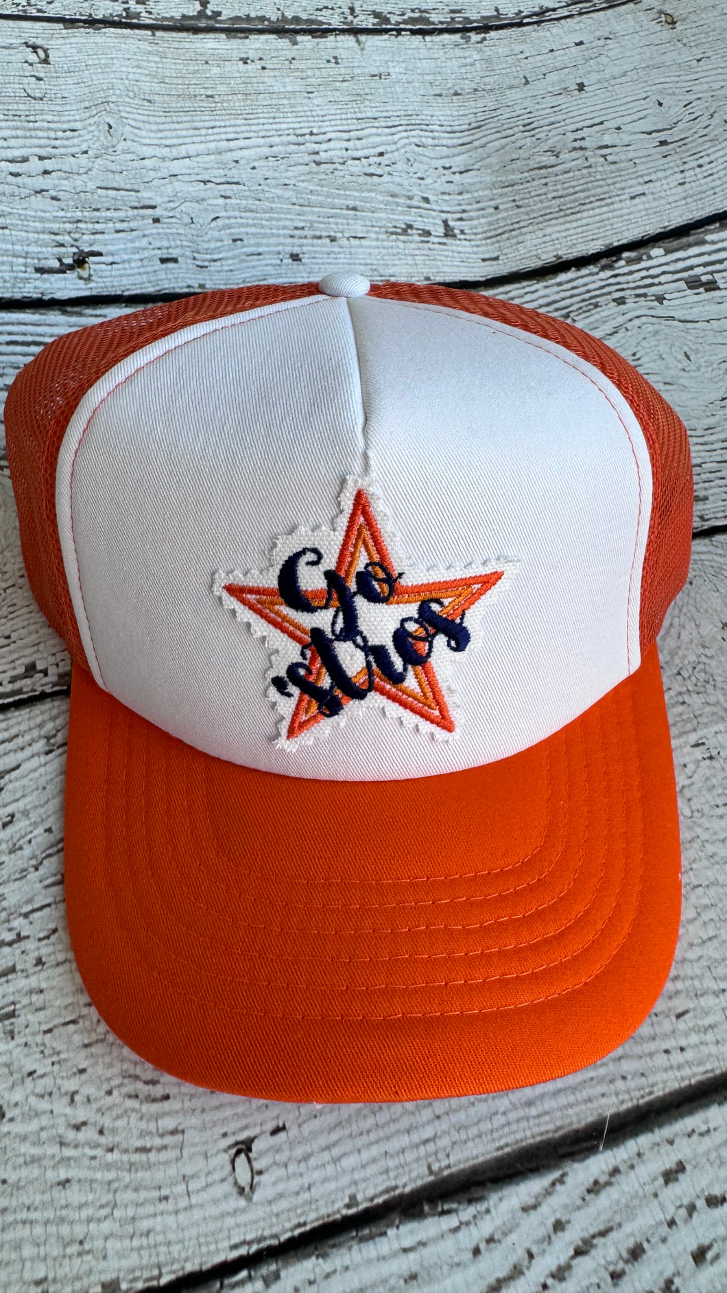 Go Stros Otto Trucker Cap (Orange)