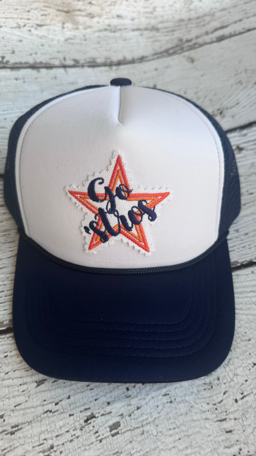 Go Stros Otto Trucker Cap (Blue)