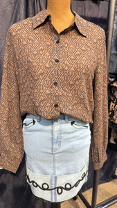 Howdy Hemline Skirt
