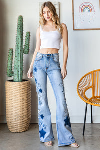 Star Studded Denim Jeans