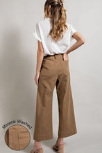 Soft Washed Wide Leg Pants (Coco)