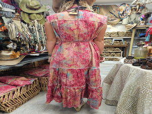 Vintage Bandanna Duster Dress
