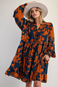 The Golden Hour Tiered Dress (Woodnight)