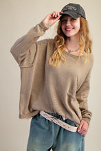 The Pacific Knit Sweater (Olive Grey)