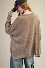 The Pacific Knit Sweater (Olive Grey)