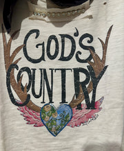 This is God's Country Tattered and Bling Shirt