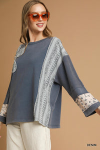 The Meadow Muse Patchwork Pullover