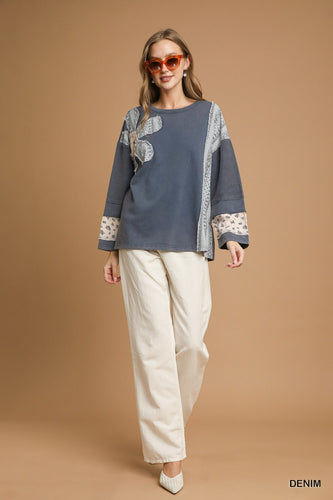 The Meadow Muse Patchwork Pullover