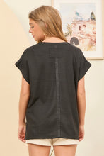 The Emmy Classic Dolman Sleeve Neck Top (Black)