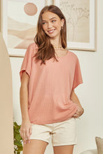 Effortless Chic Dolman Top (Apricot)