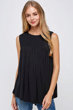 Sydney Smocked Top (Black)