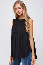 Sydney Smocked Top (Black)