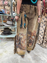 Warrior Rise Up Fringed Corduroy Pants