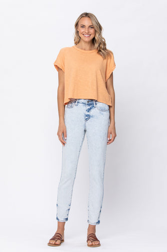 Judy Blue Ultra Light Acid Washed Jeans