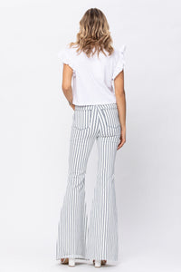 Judy Blue Legs for Days Pinstripe Flare Jeans