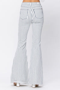 Judy Blue Legs for Days Pinstripe Flare Jeans