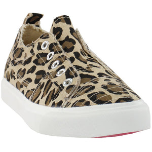 Corkys Kids Leopard Slip On Sneakers