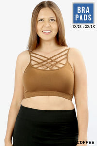 Criss Cross Bralette Curvy