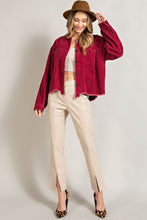 The Woodstock Corduroy Jacket (Merlot)