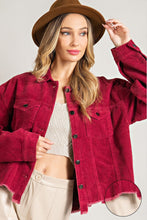 The Woodstock Corduroy Jacket (Merlot)