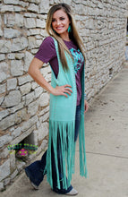 Turquoise Studded Duster