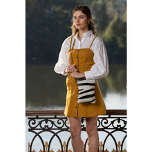 Zebra Queen  Cowhide and Leather Cross-Body